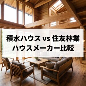 【2026年最新】積水ハウスと住友林業はどっちが高い？坪単価・総額・満足度を徹底比較