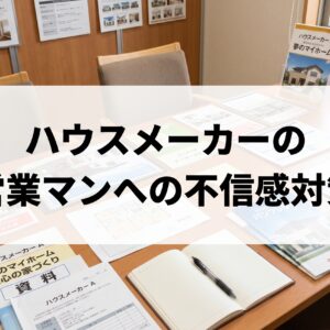 ハウスメーカーの営業に不信感を持ったら？よくある原因と担当変更の手順